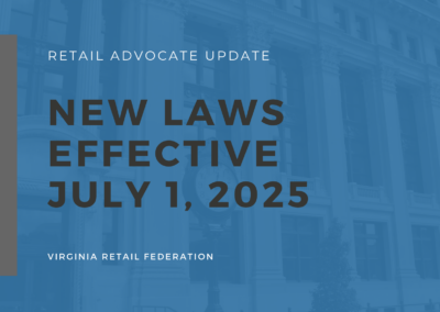 New Laws – Effective July 1, 2025