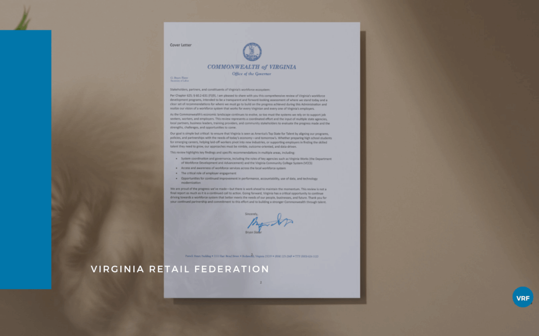 Final Workforce Development Report Released by Virginia Works