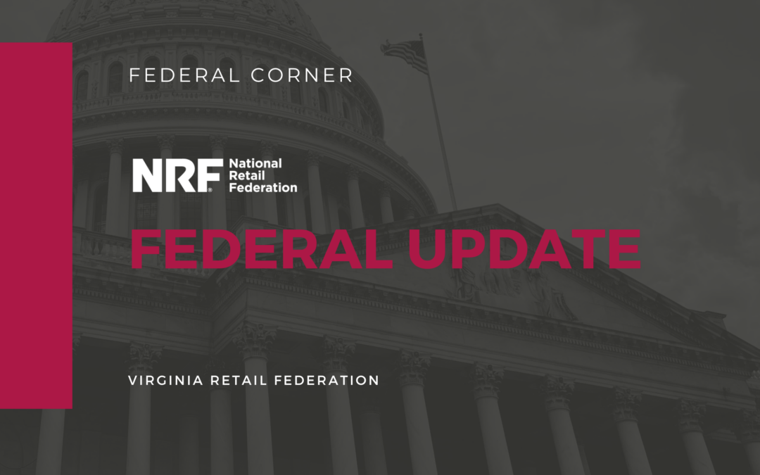 Federal Update: House Passes Combating Organized Retail Crime Act